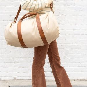 Light Pink Brandy Melville Duffle Bag